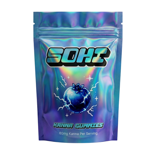 Blue Razz Bliss pouch