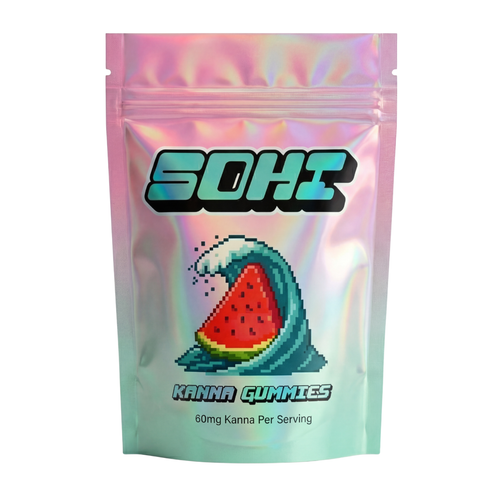 Watermelon Wave pouch