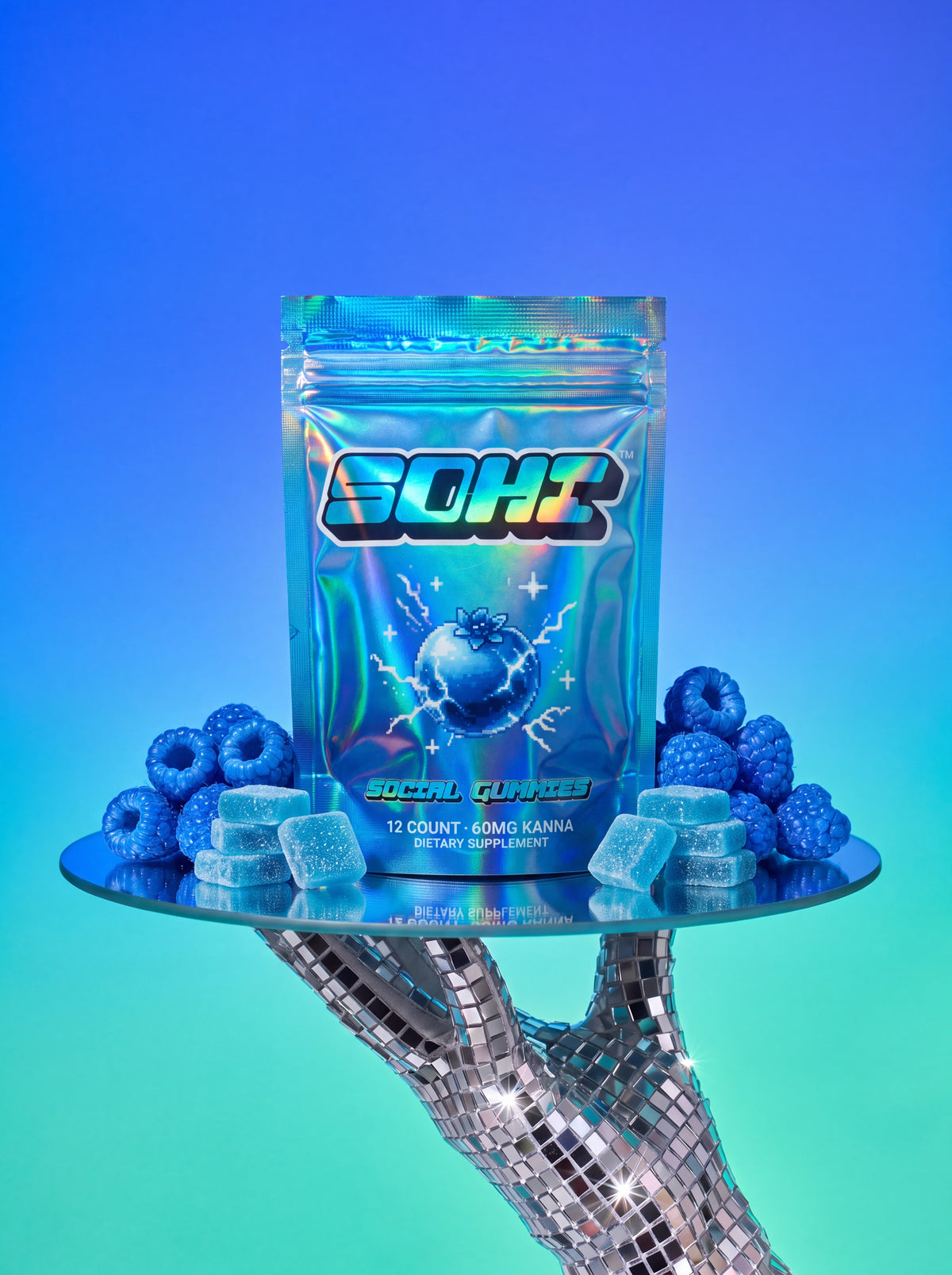 Electric Blue Razz