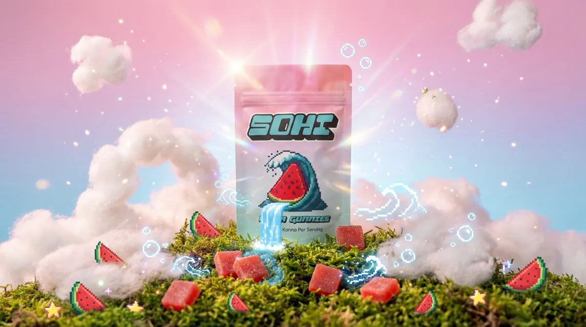 Watermelon Wave with watermelons